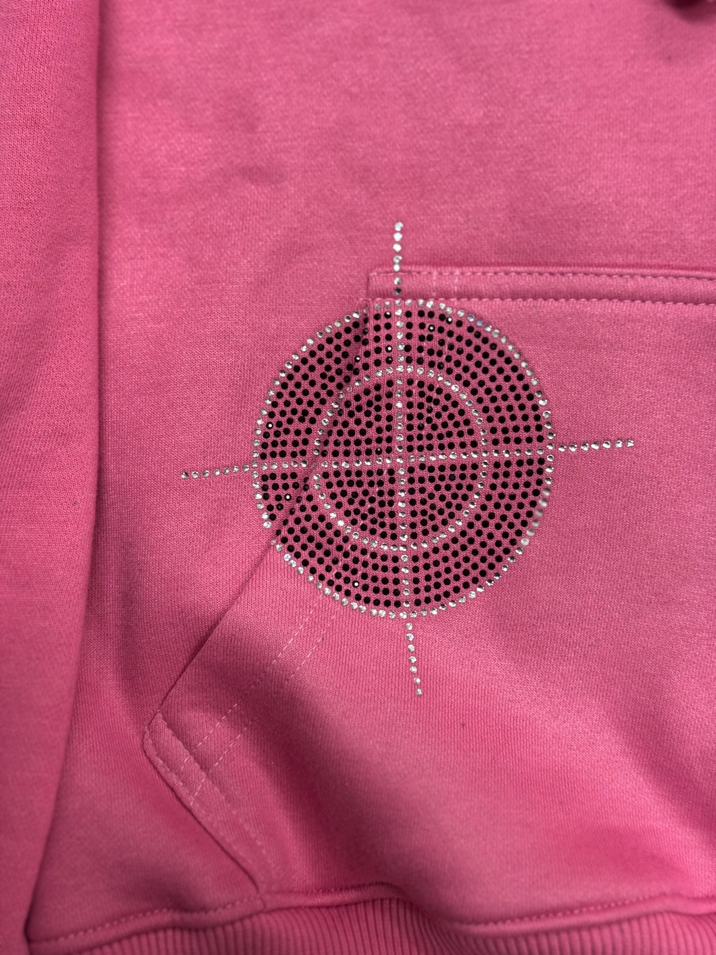 S.O.S Rhinestone Tracksuit (Pink)