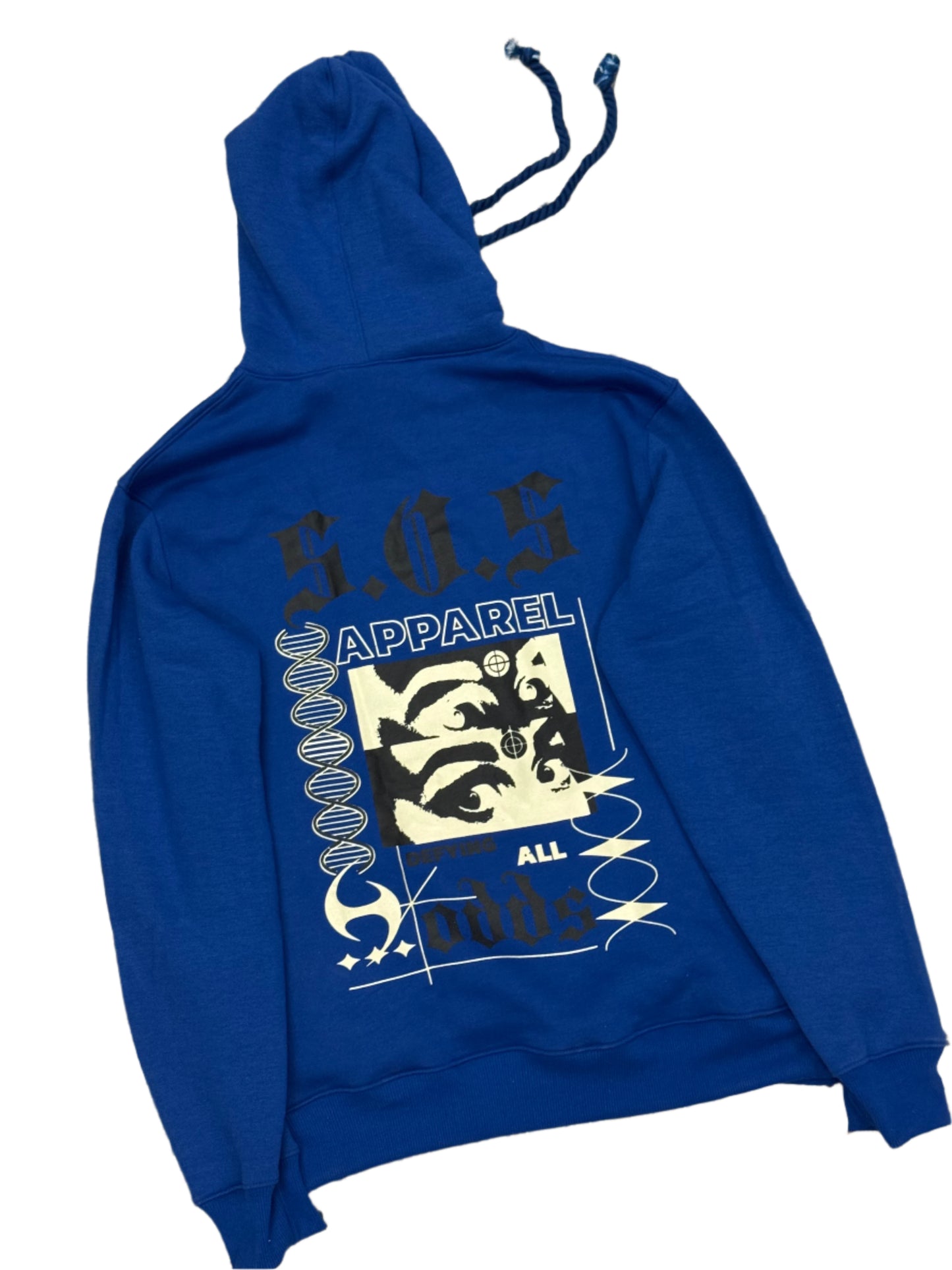 S.O.S Rhinestone Tracksuit (Blue)