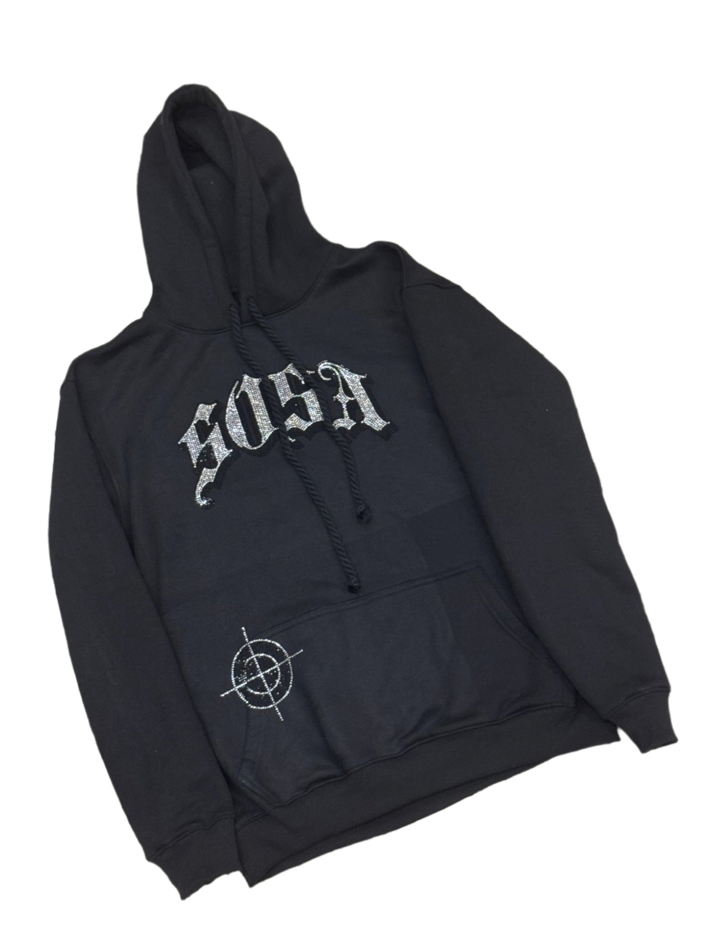 S.O.S Rhinestone Tracksuit (Black)