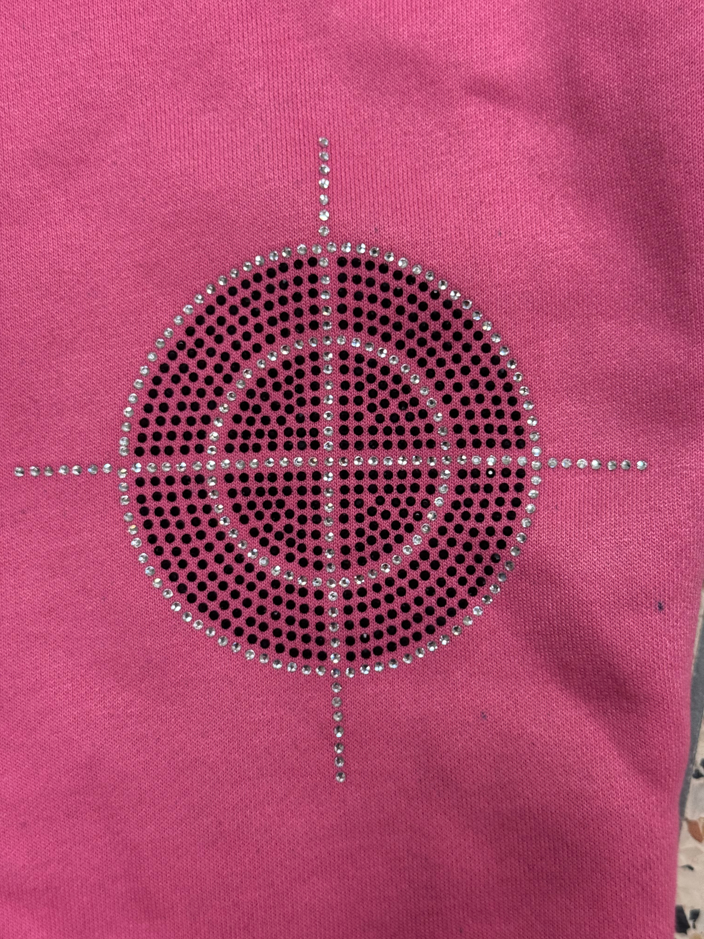 S.O.S Rhinestone Tracksuit (Pink)