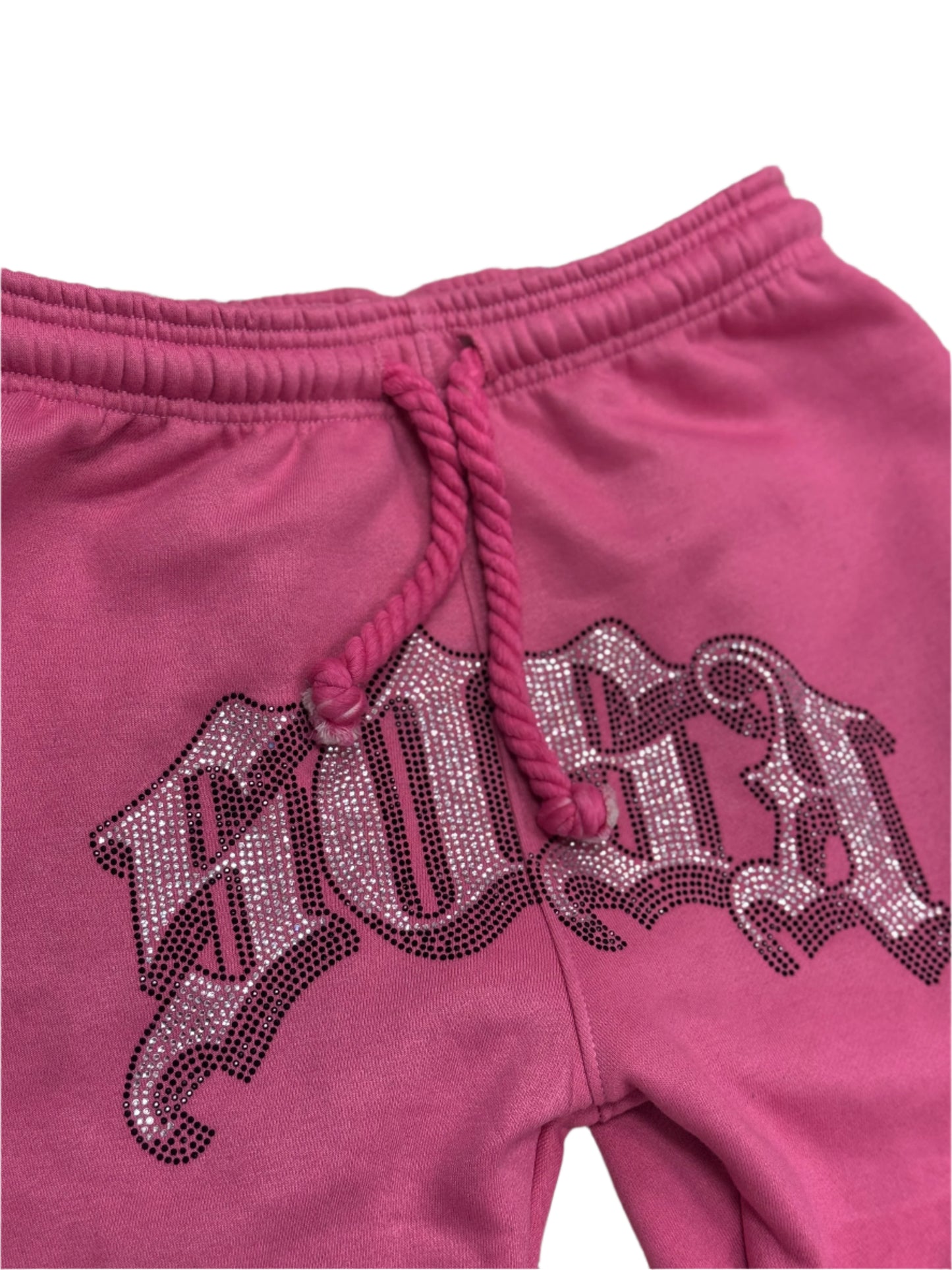 S.O.S Rhinestone Tracksuit (Pink)
