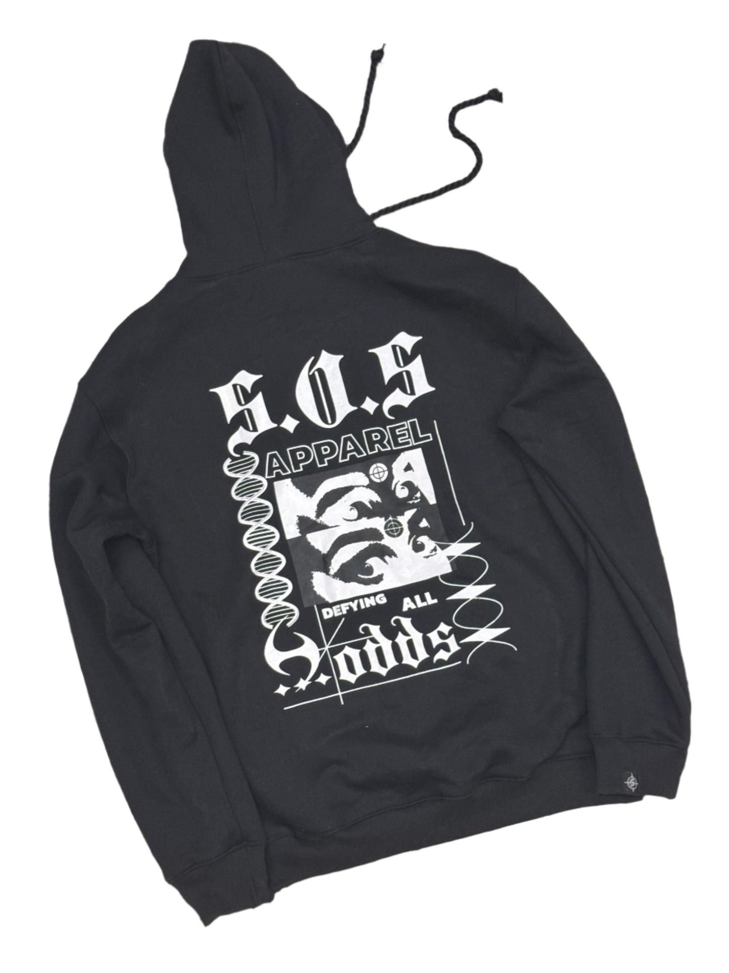 S.O.S Rhinestone Tracksuit (Black)